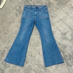 American eagle Next level stretch bell bottom jeans